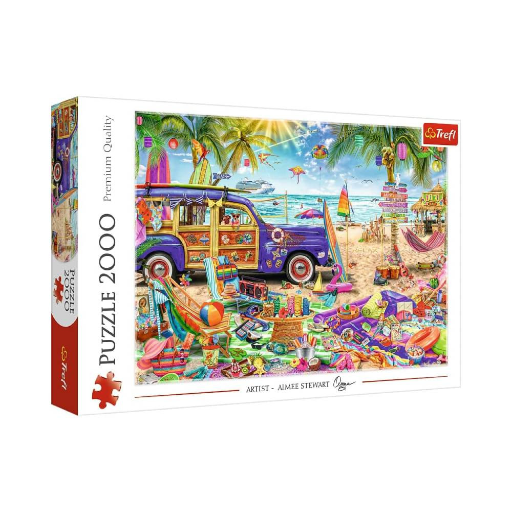 Trefl Trefl 2000 Pcs Puzzle Tropical Holidays I | 27109 - Toys & Games - Lebanon