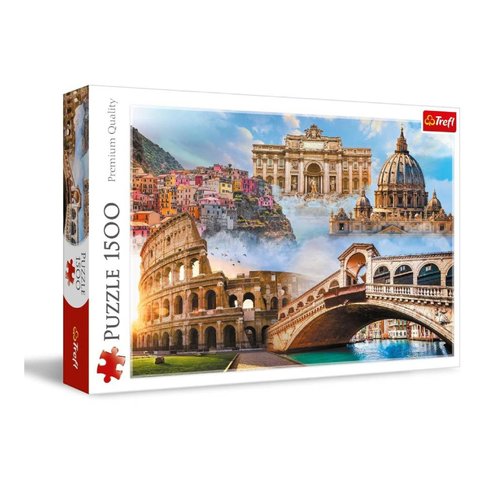Trefl Trefl 1500 Pcs Puzzle Favorite Places Italy | 26203 - Toys & Games - Lebanon