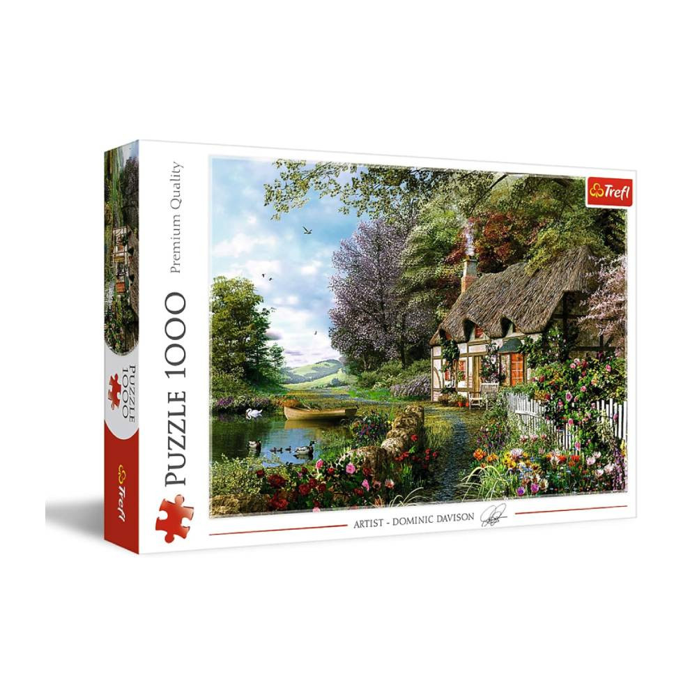 Trefl Trefl 1000 Pcs Puzzle Charming Nook | 10297 - Toys & Games - Lebanon