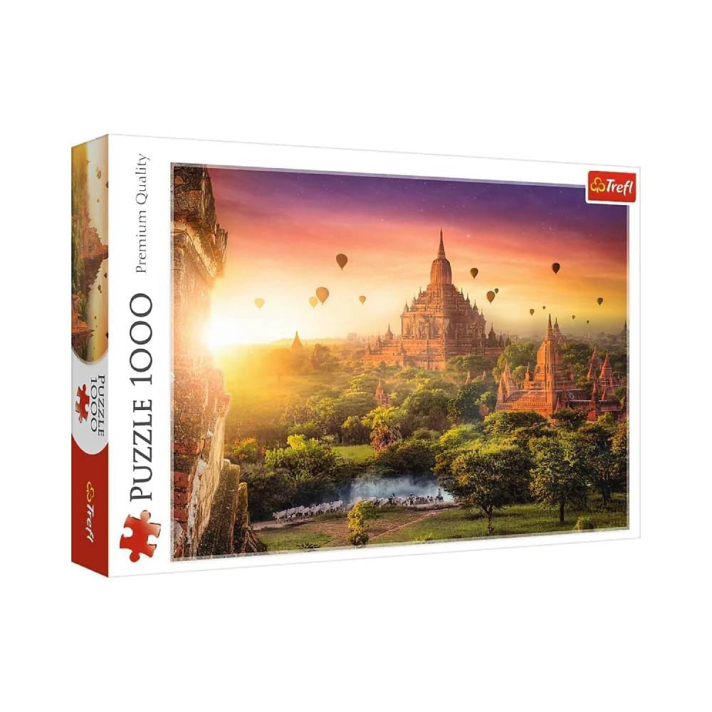 Trefl Trefl 1000 Pcs Puzzle UFT Ancient Temple Burma | 10720 - Toys & Games - Lebanon