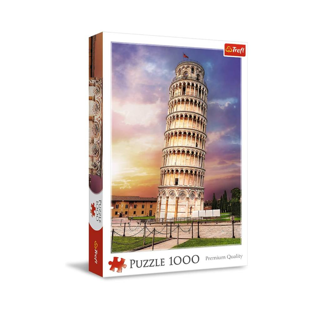 Trefl Trefl 1000 Pcs Puzzle Tower of Pisa | 10441 - Toys & Games - Lebanon