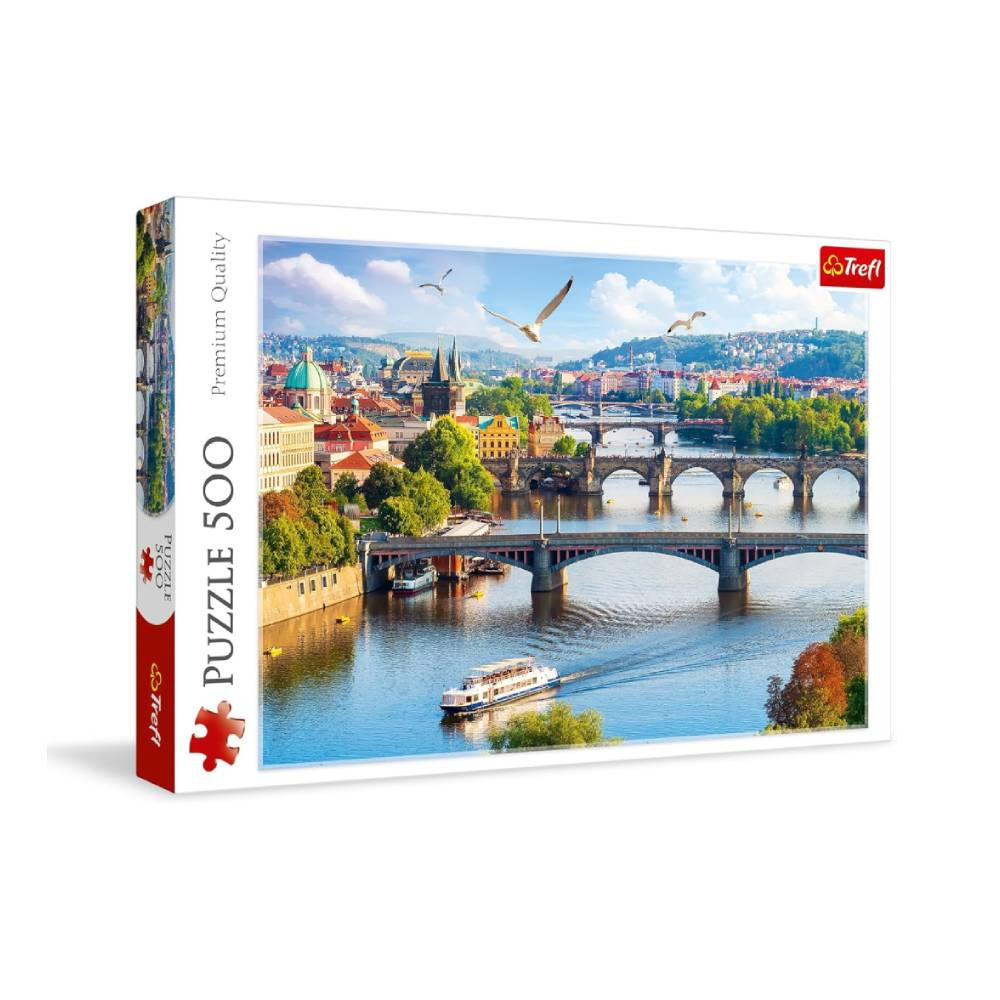 Trefl Trefl 500 Pcs Puzzle Prague Czech Republic I | 37382 - Toys & Games - Lebanon