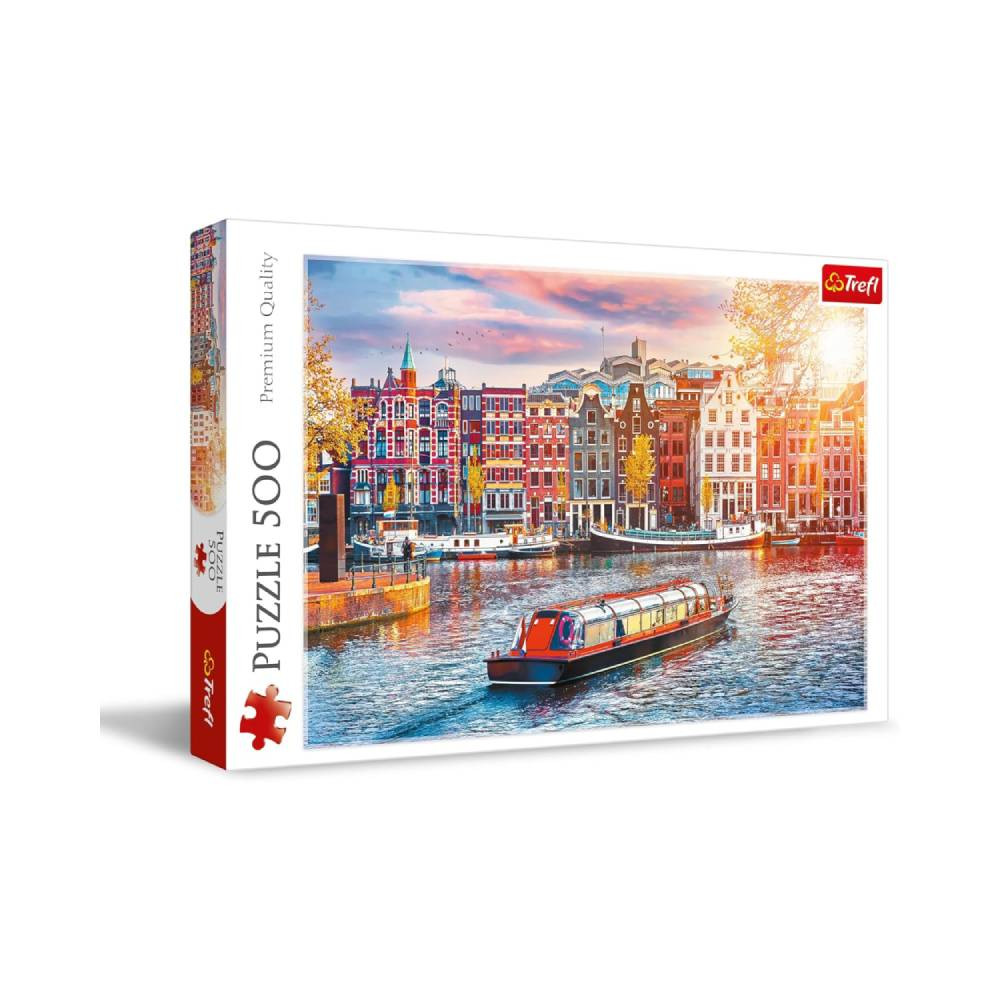 Trefl Trefl 500 Pcs Puzzle Amsterdam Netherlands | 37428 - Toys & Games - Lebanon