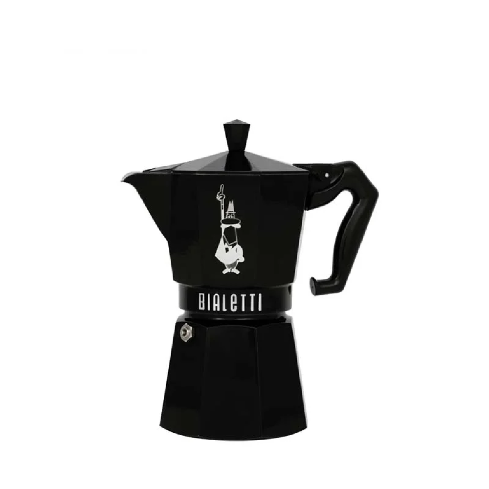 Bialetti Bialetti Moka Exclusive Black 6-Cup Coffee Maker | BIA0009066 - Home & Kitchen - Lebanon