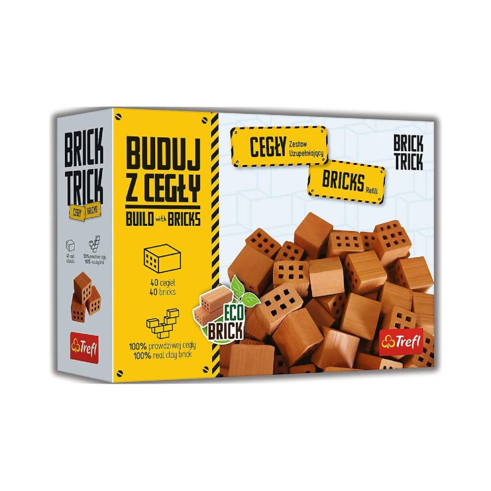 Trefl Trefl Brick Trick Refill Half Bricks 40-Piece Set | 61554 - Toys & Games - Lebanon