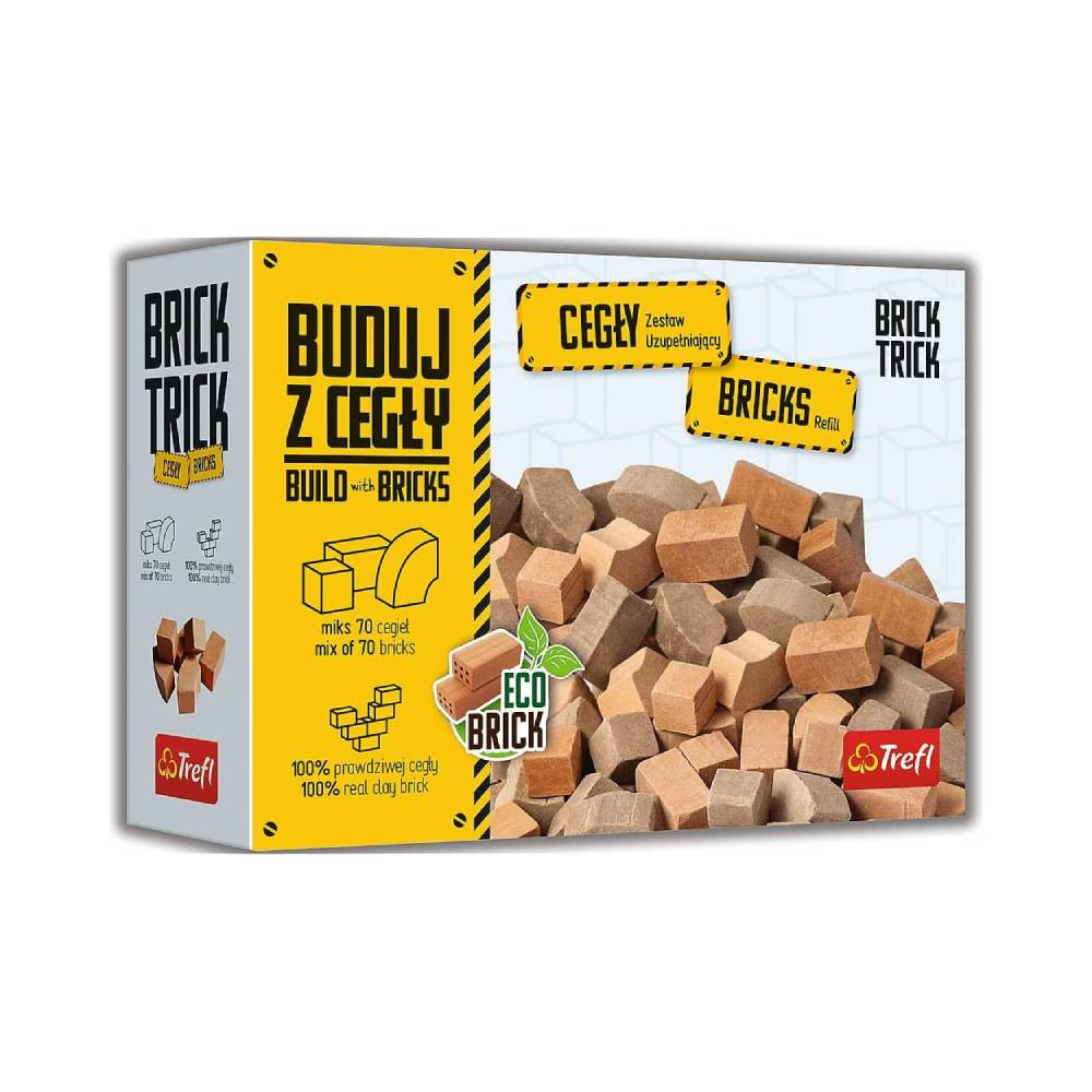 Trefl Trefl Brick Trick Refill Mixed Mosaic Castle Bricks 70-Piece Set | 61558 - Toys & Games - Lebanon