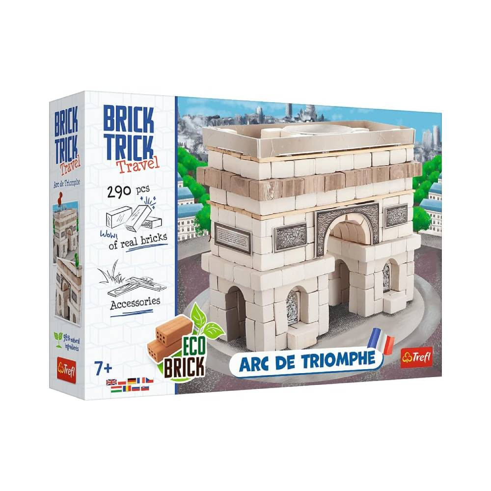 Trefl Trefl Brick Trick Travel Arc de Triomphe 290-Piece Building Set | 61551 - Toys & Games - Lebanon