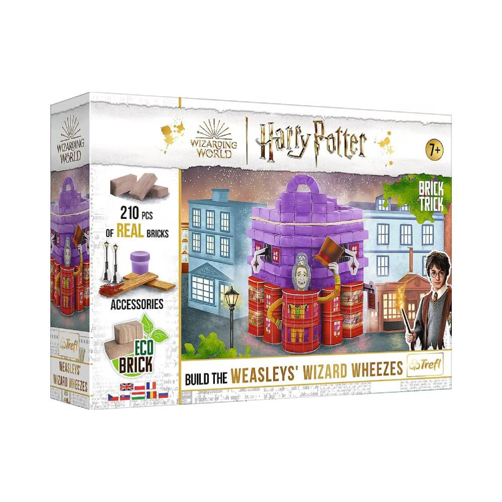 Trefl Trefl Brick Trick Harry Potter Weasley & Weasley Shop 210-Piece Building Set | 61601 - Toys & Games - Lebanon