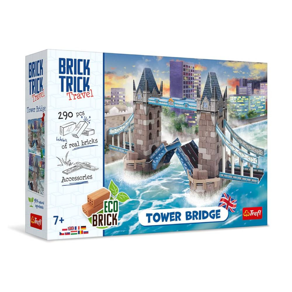 Trefl Trefl Brick Trick Travel Tower Bridge 290-Piece Building Set | 61606 - Toys & Games - Lebanon