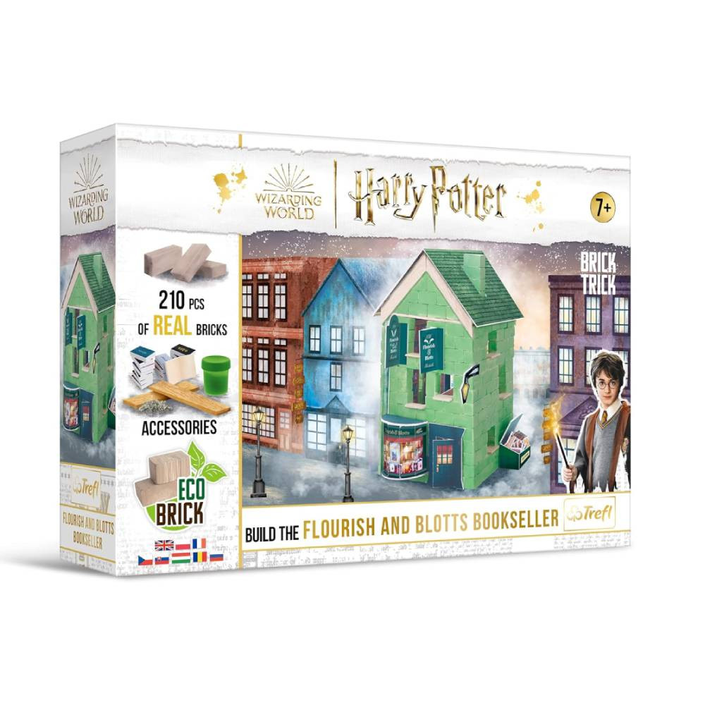 Trefl Trefl Brick Trick Harry Potter Flourish & Blotts 210-Piece Building Set | 61683 - Toys & Games - Lebanon