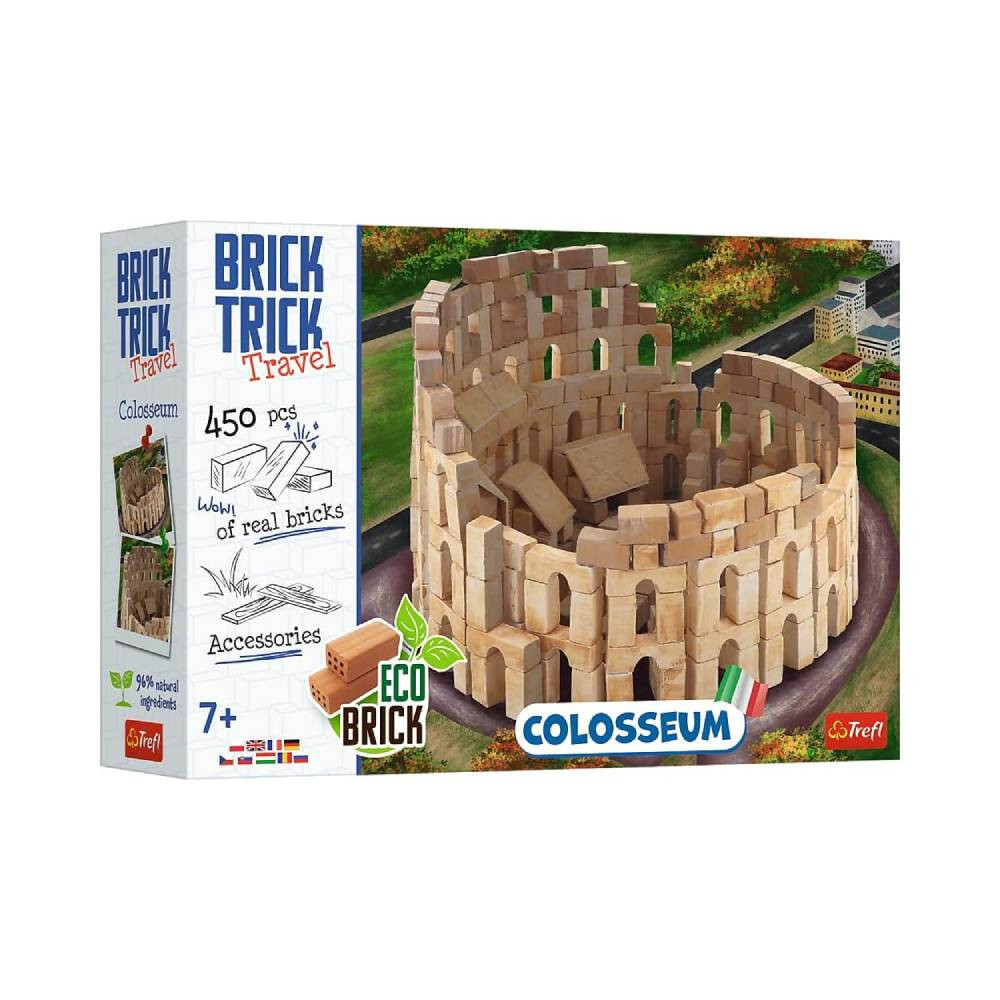 Trefl Trefl Brick Trick Travel Colosseum XL 450-Piece Building Set | 61608 - Toys & Games - Lebanon