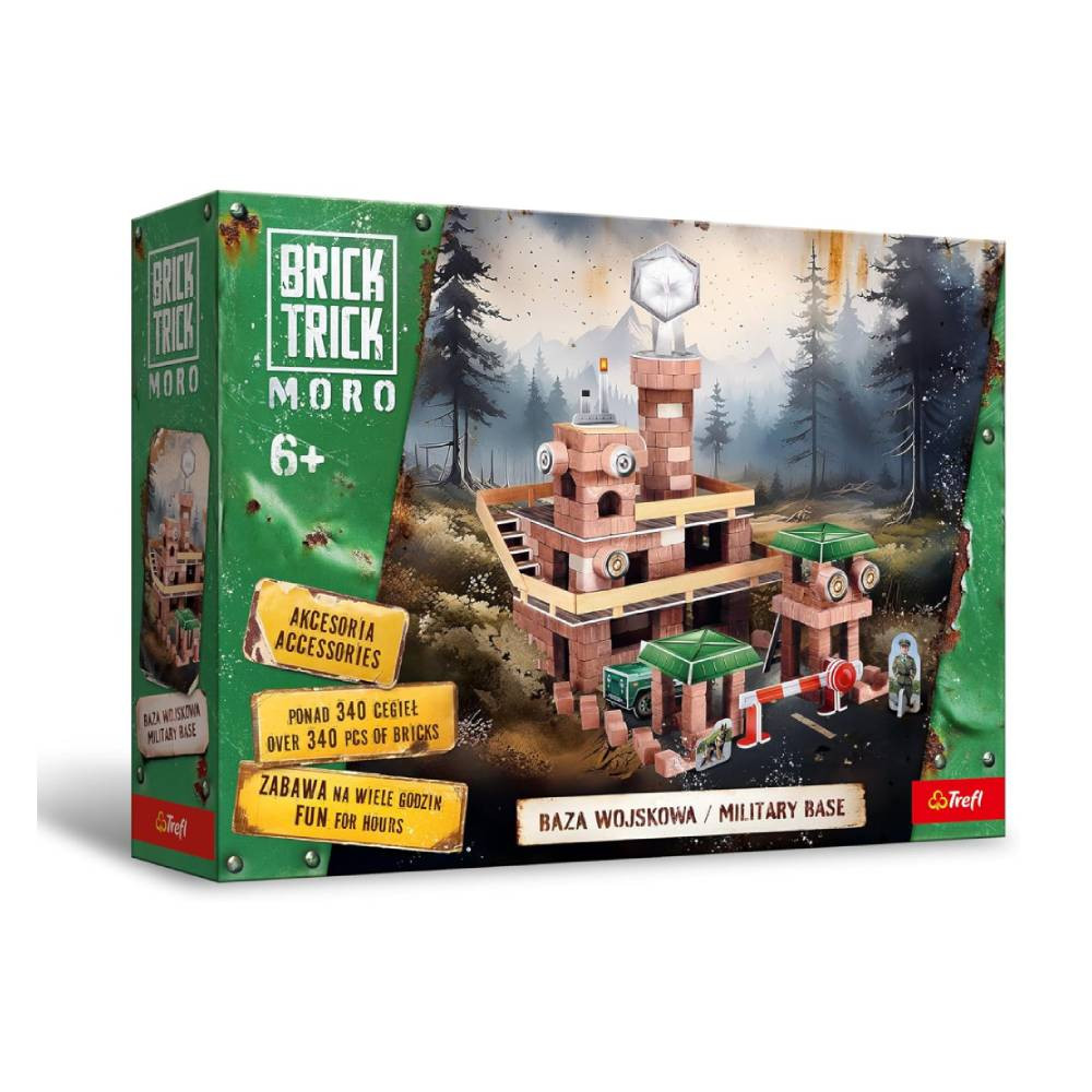 Trefl Trefl Brick Trick Moro Military Base XL 340-Piece Building Set | 62049 - Toys & Games - Lebanon