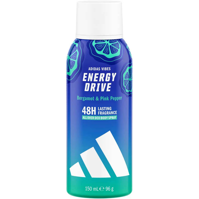 Adidas Adidas Vibes Energy Drive Deo Spray 150ml | 297539 - Beauty & Personal Care - Lebanon