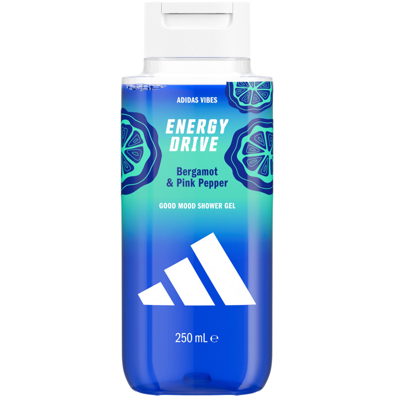 Adidas Adidas Vibes Energy Drive Shower Gel 250ml | 297545 - Beauty & Personal Care - Lebanon
