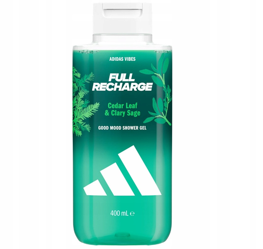 Adidas Adidas Vibes Full Recharge Shower Gel 400ml | 297548 - Beauty & Personal Care - Lebanon