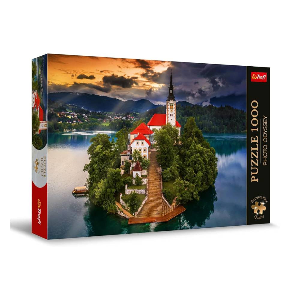 Trefl Trefl Photo Odyssey Lake Bled Slovenia Premium Plus 1000-Piece Puzzle | 10797 - Toys & Games - Lebanon