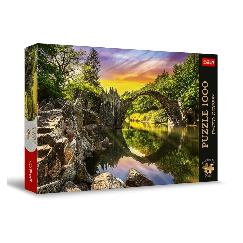 Trefl Trefl Photo Odyssey Rakotz Bridge in Kromlau Germany Premium Plus 1000-Piece Puzzle | 10811 - Toys & Games - Lebanon