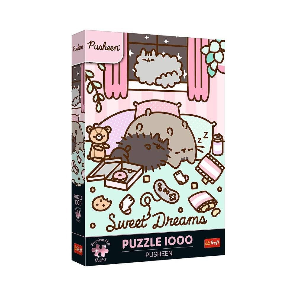 Trefl Trefl Pusheen Premium Plus 1000-Piece Puzzle | 12080 - Toys & Games - Lebanon