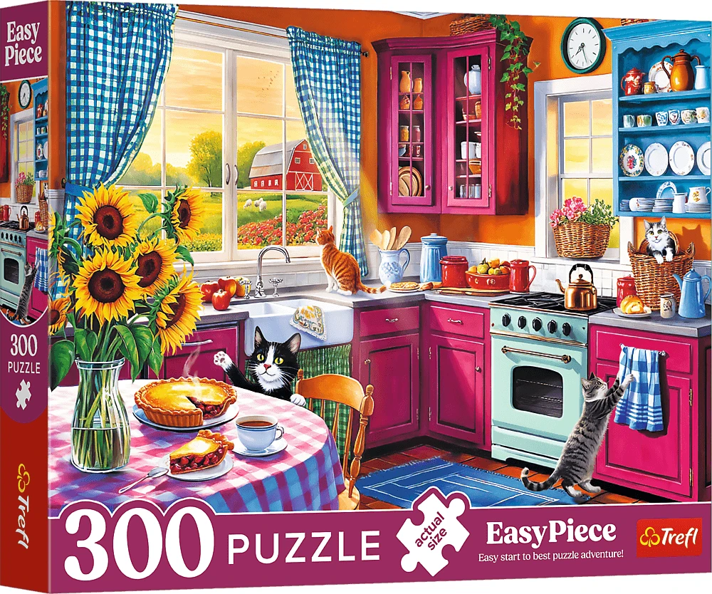 Trefl “300 EasyPiece” Morning in the Kitchen Puzzle | 23102