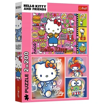 Trefl “2×200” Hello Kitty and Friends Puzzle | 13336