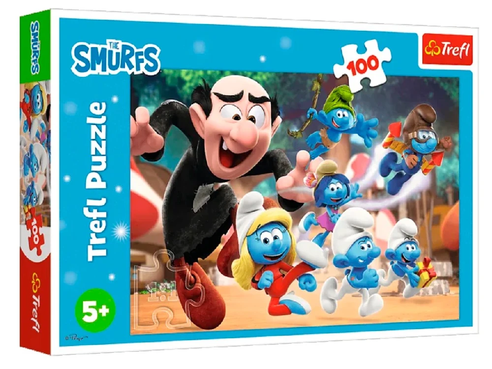 Trefl 100 “Papa Smurf’s Lessons” Puzzle | 16481