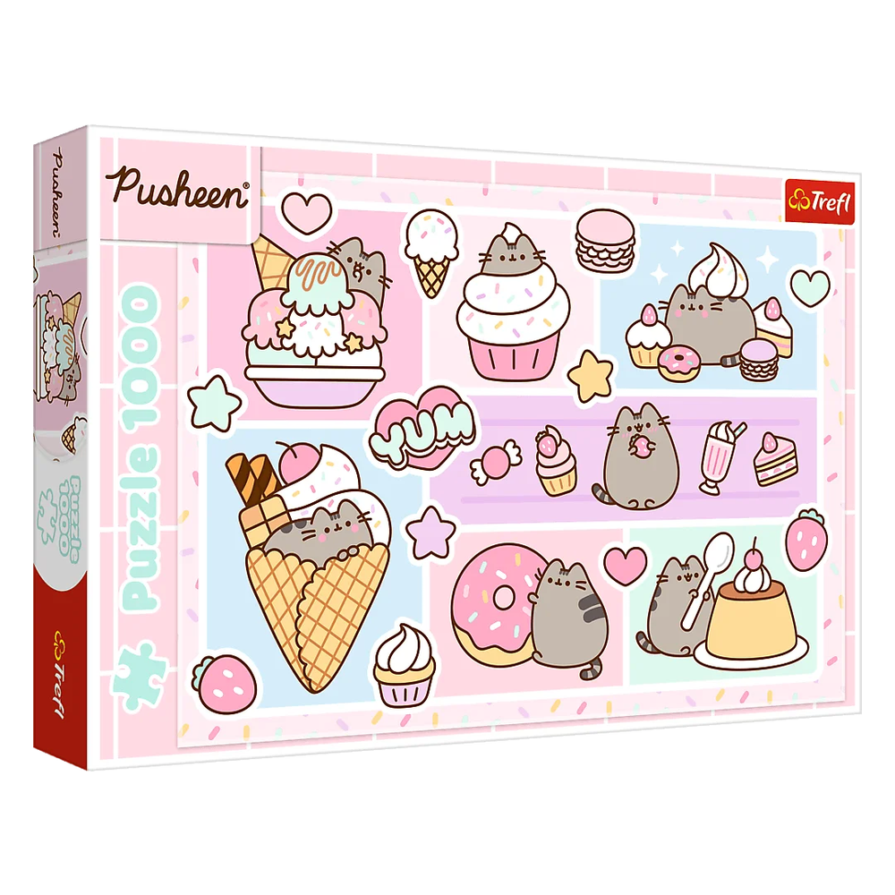 Trefl Trefl Sweet Pusheen 1000-Piece Puzzle | 10938 - Toys & Games - Lebanon