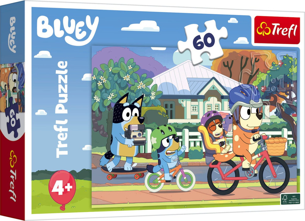 Trefl Trefl 60 “Happy Bluey” Puzzle | 17384 - Toys & Games - Lebanon