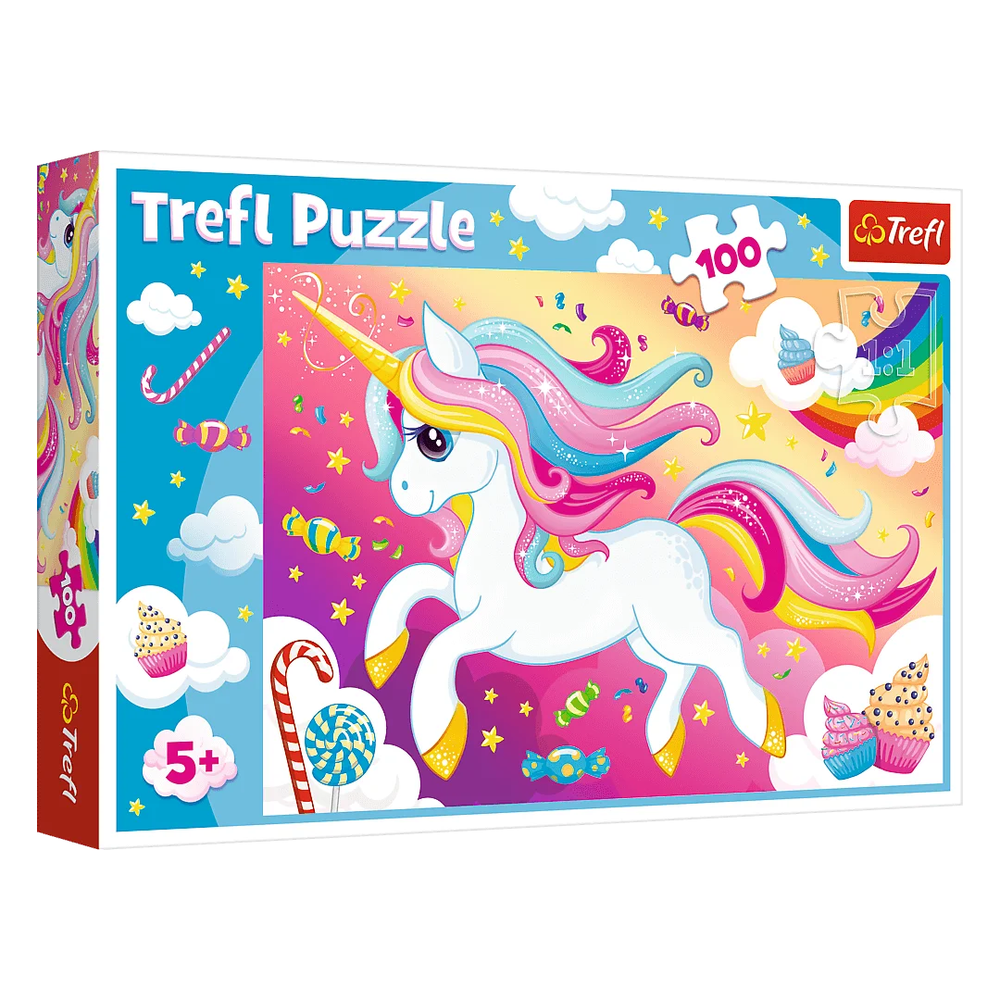Trefl Trefl Beautiful Unicorn 100-Piece Puzzle | 16386 - Toys & Games - Lebanon
