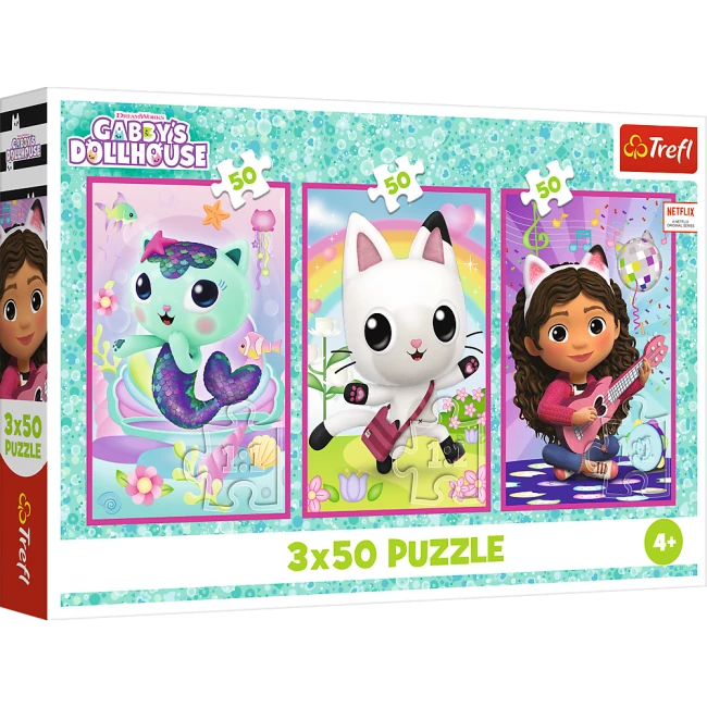 Trefl 100 “Meet Gabby and the Cats” Puzzle | 34876