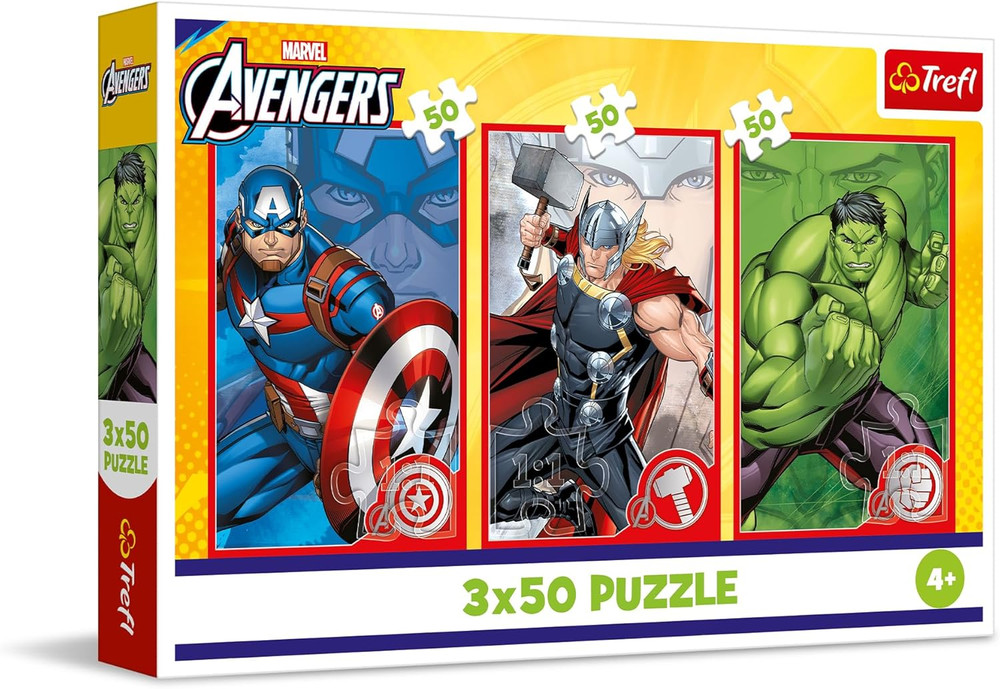 Trefl Trefl 100 “Your Hero / The Avengers” Puzzle | 34891 - Toys & Games - Lebanon