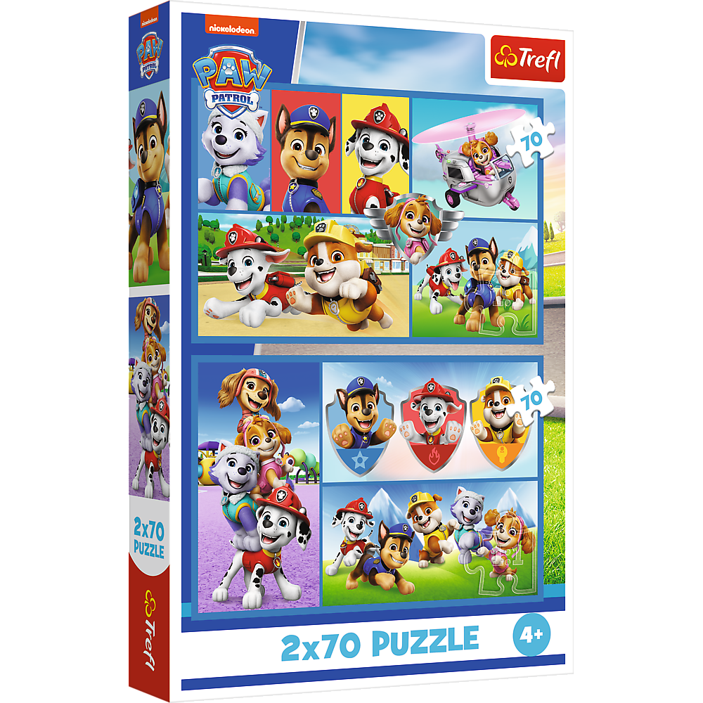 Trefl Trefl 2×70 “Paw Patrol Rules / PAW Patrol” Puzzle Set | 34441 - Toys & Games - Lebanon