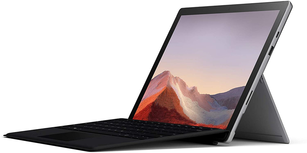 Microsoft Microsoft Surface Pro 7 – 12.3" Touch-Screen - 10th Gen Intel Core i5 - 8GB Memory - 256GB SSD (Latest Model) – Platinum with Black Type Cover - Computers & Tech - Lebanon