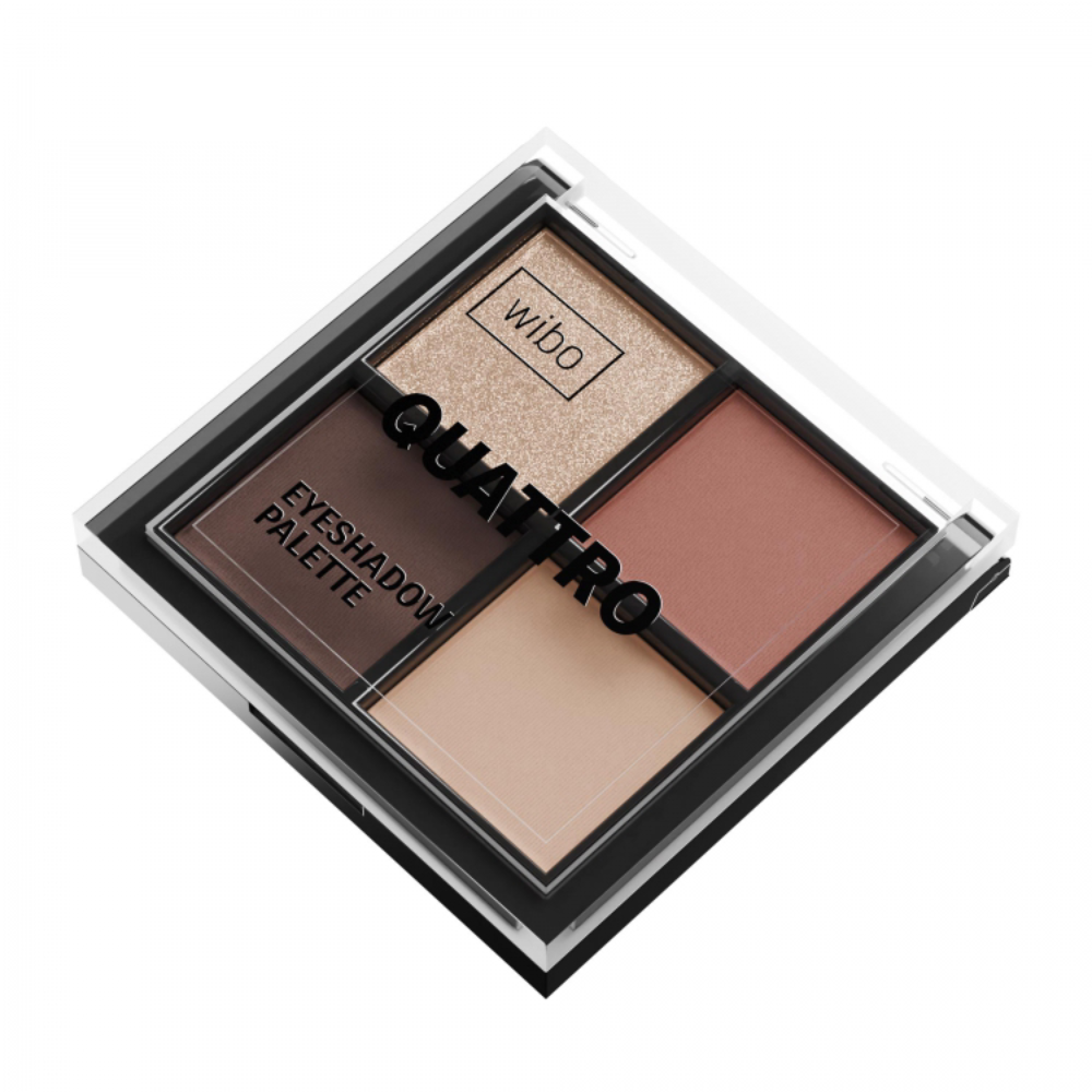 Wibo Wibo Quattro Eyeshadow Palette - Warm & Earthy (Shade 1) - Beauty & Personal Care - Lebanon
