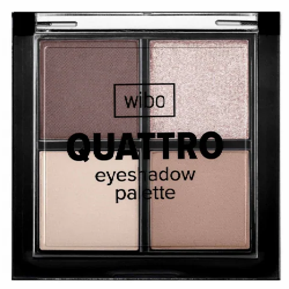 Wibo Wibo Quattro Eyeshadow Palette - Cool-Toned Shades (Shade 2) - Beauty & Personal Care - Lebanon