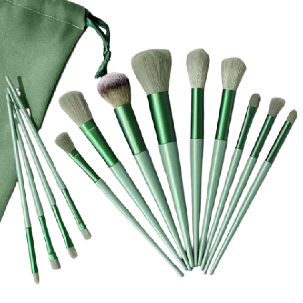 Wibo Wibo Makeup Brush Set - Green - Beauty & Personal Care - Lebanon