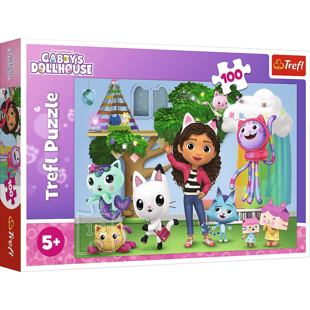 Trefl Trefl 100" Gabby’s Dollhouse" Puzzle | 16464 - Toys & Games - Lebanon