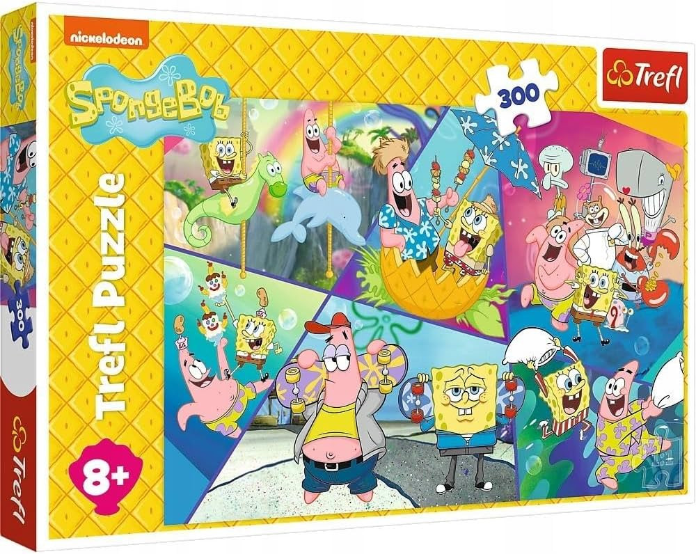 Trefl Trefl 300 “SpongeBob in Bikini Bottom” Puzzle | 23038 - Toys & Games - Lebanon