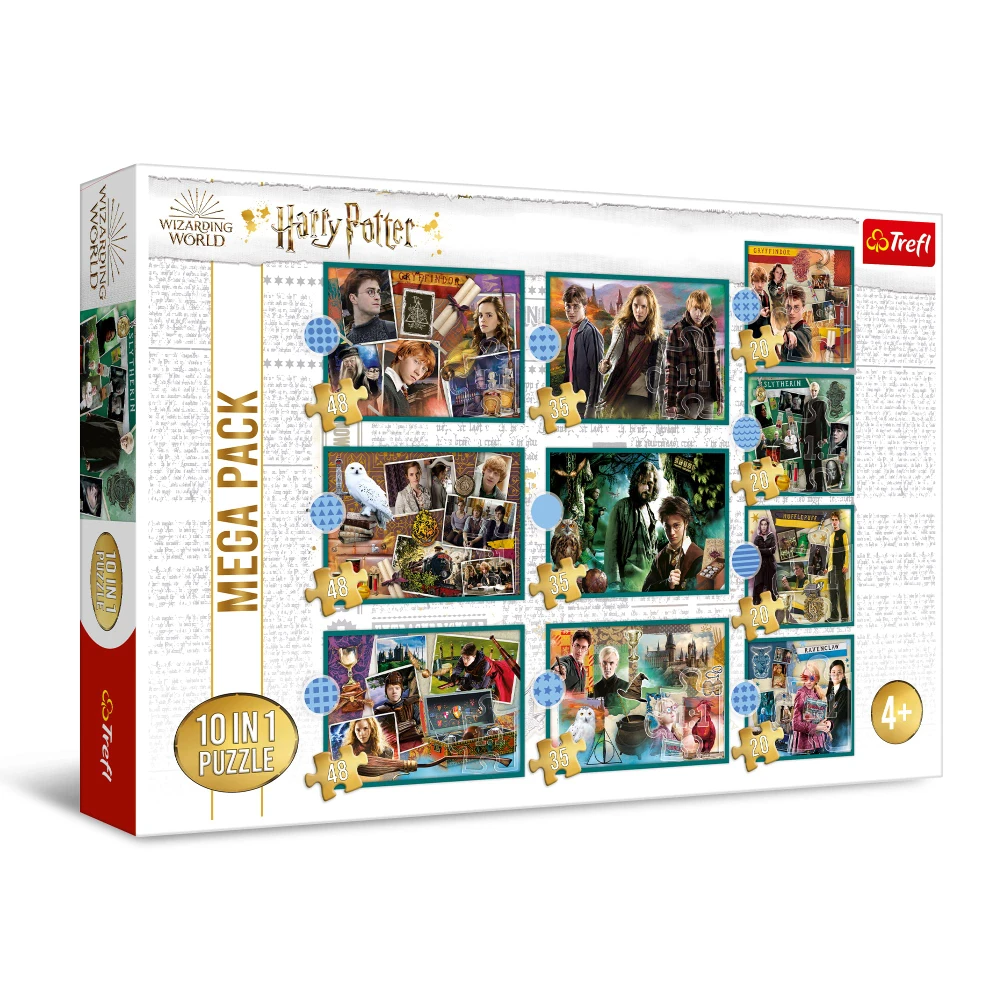 Trefl 10‑in‑1 “Harry Potter” Puzzle Set | 90392