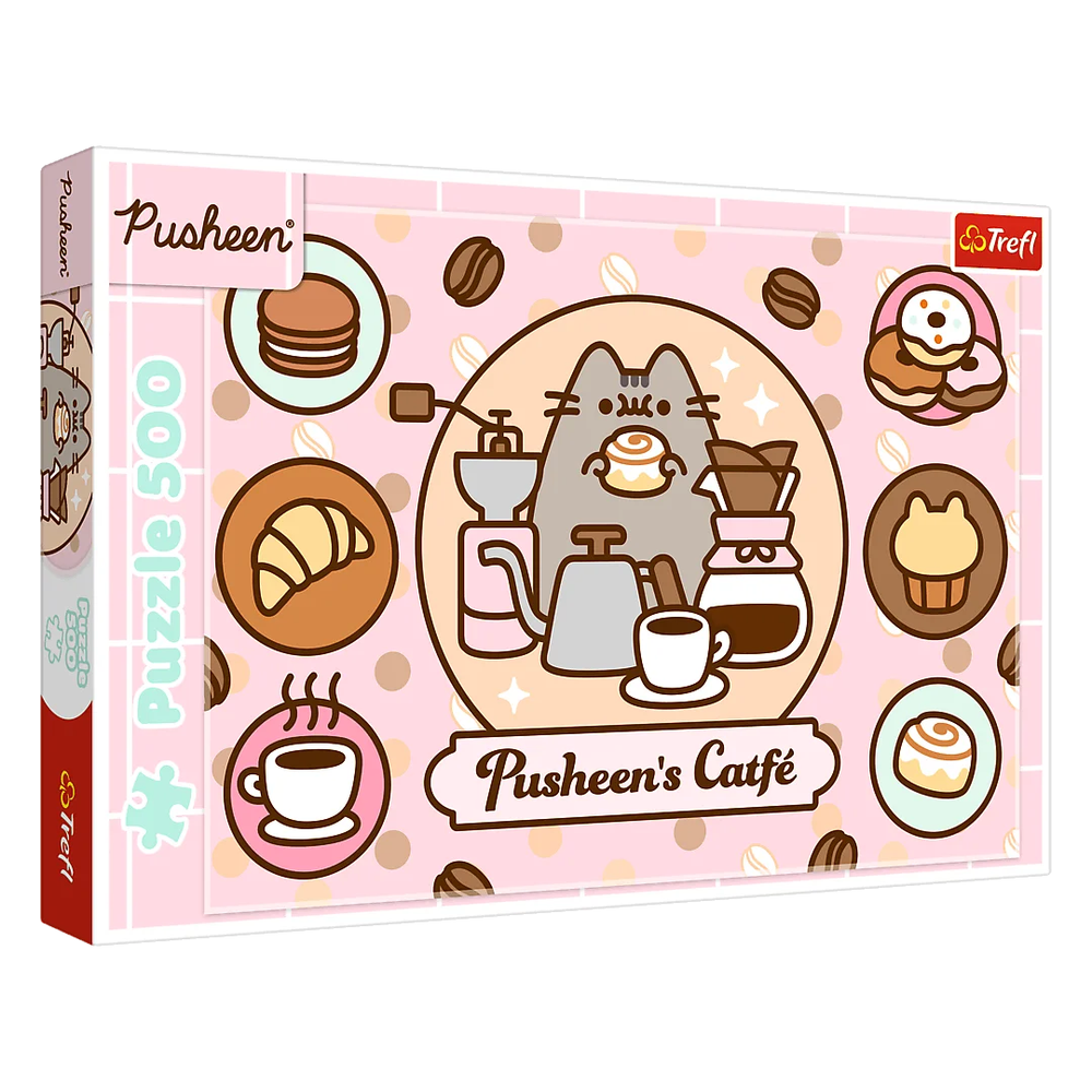 Trefl Trefl Pusheen’s Café 500-Piece Puzzle | 37528 - Toys & Games - Lebanon