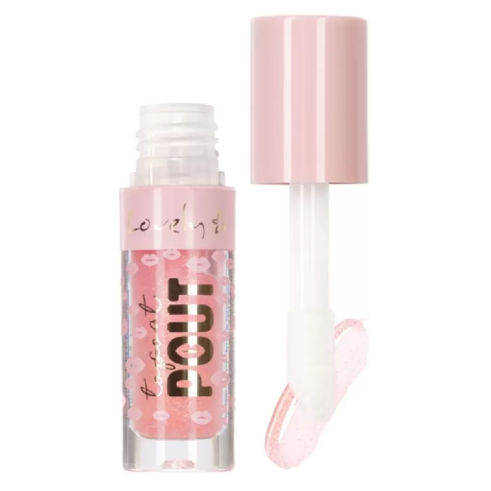Wibo Wibo Lovely Lip Gloss Top Coat Pout - Light Pink (Shade 3) - Beauty & Personal Care - Lebanon