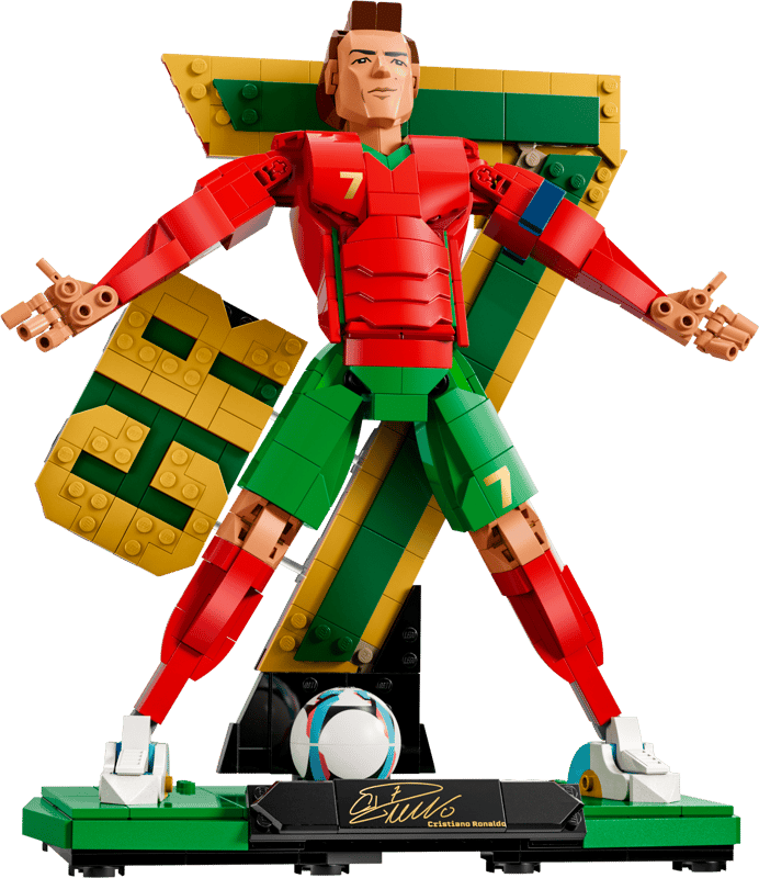 LEGO Lego Cristiano Ronaldo - Soccer Legend | 43016 - Toys & Games - Lebanon