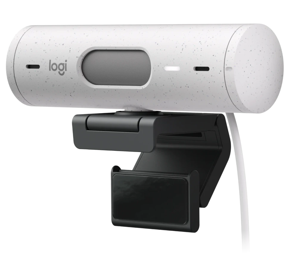 Logitech Logitech Brio 500 Full HD Webcam with Auto Light Correction - White | 960-001430 - Computers & Tech - Lebanon