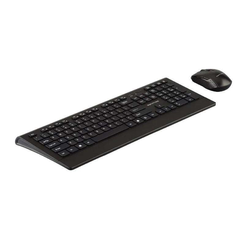 Promate Promate Ultra-Slim Ergonomic Wireless Keyboard & Mouse Combo | ProCombo-4 - Computers & Tech - Lebanon