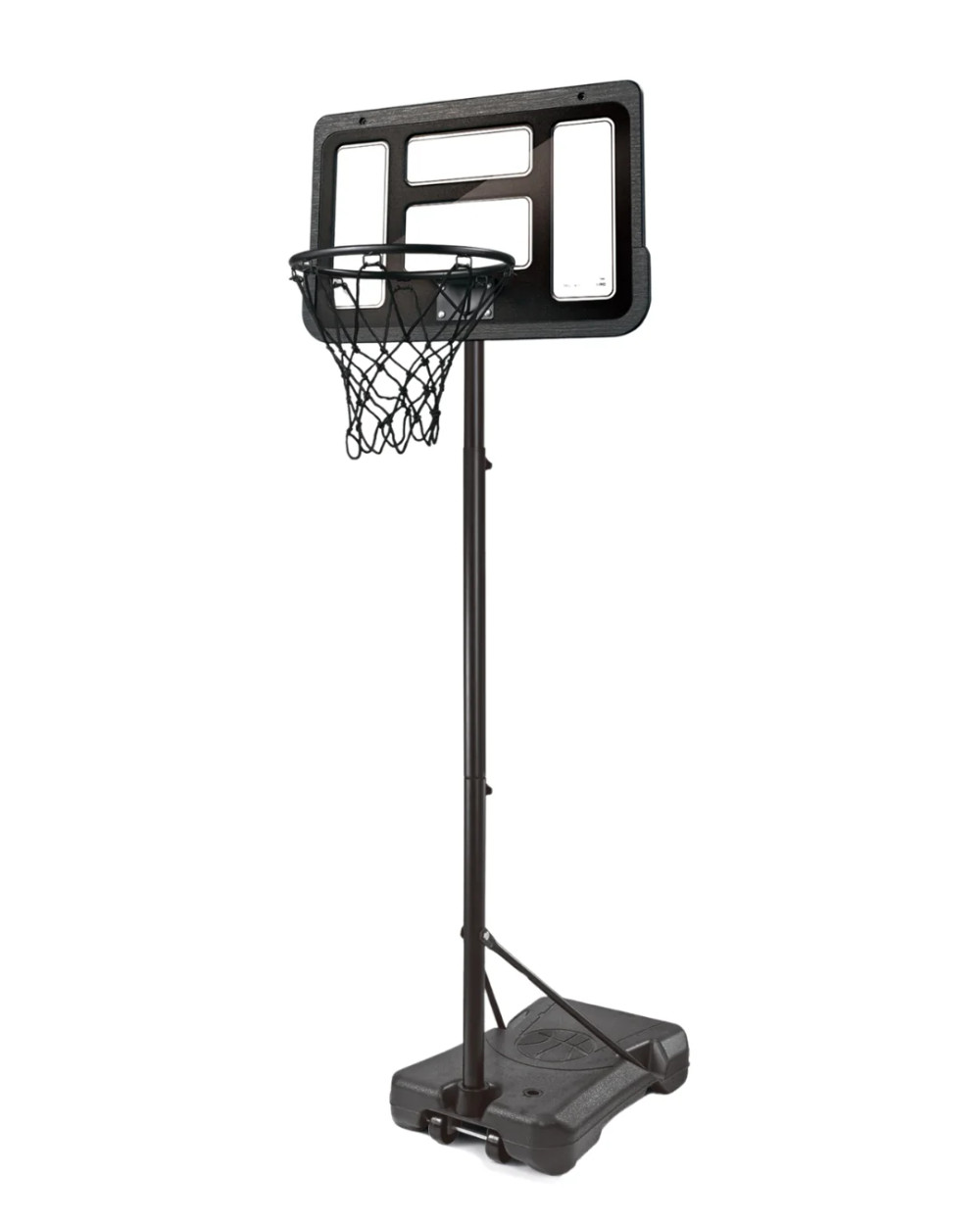 Kids Adjustable Basketball Hoop Stand Set with Ball & Pump - 195cm | 666-W7B - Sports & Outdoors - Lebanon