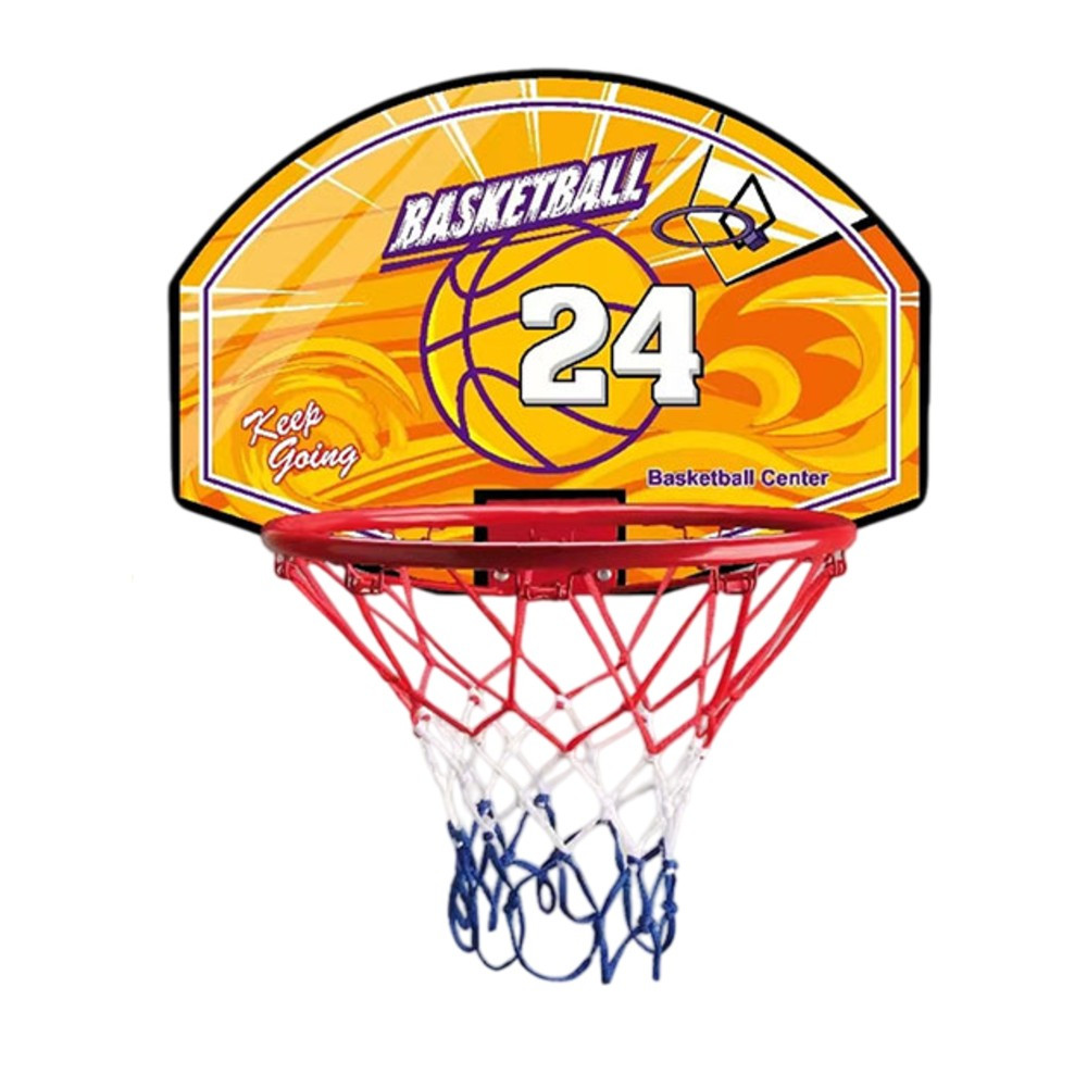 Kids Basketball Backboard Hoop Set with Net - 61cm | B22-MHH100 - Sports & Outdoors - Lebanon