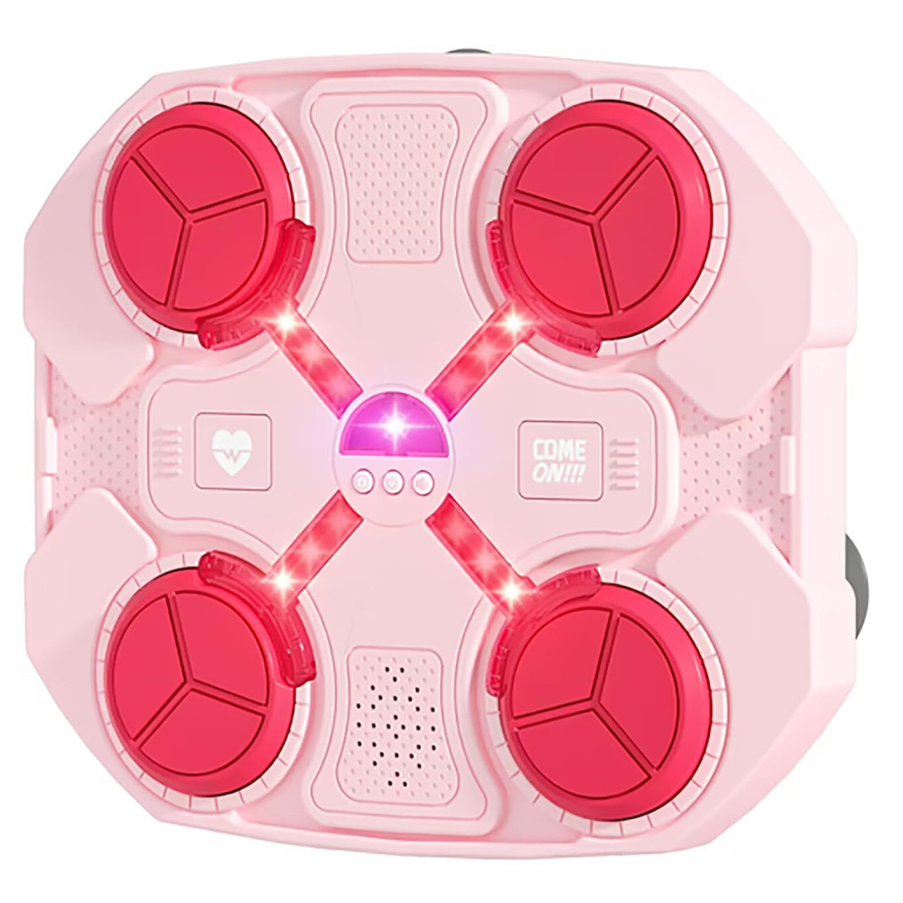 Kids Music Boxing Target Play Set with Gloves - Pink | ME-139 - Sports & Outdoors - Lebanon
