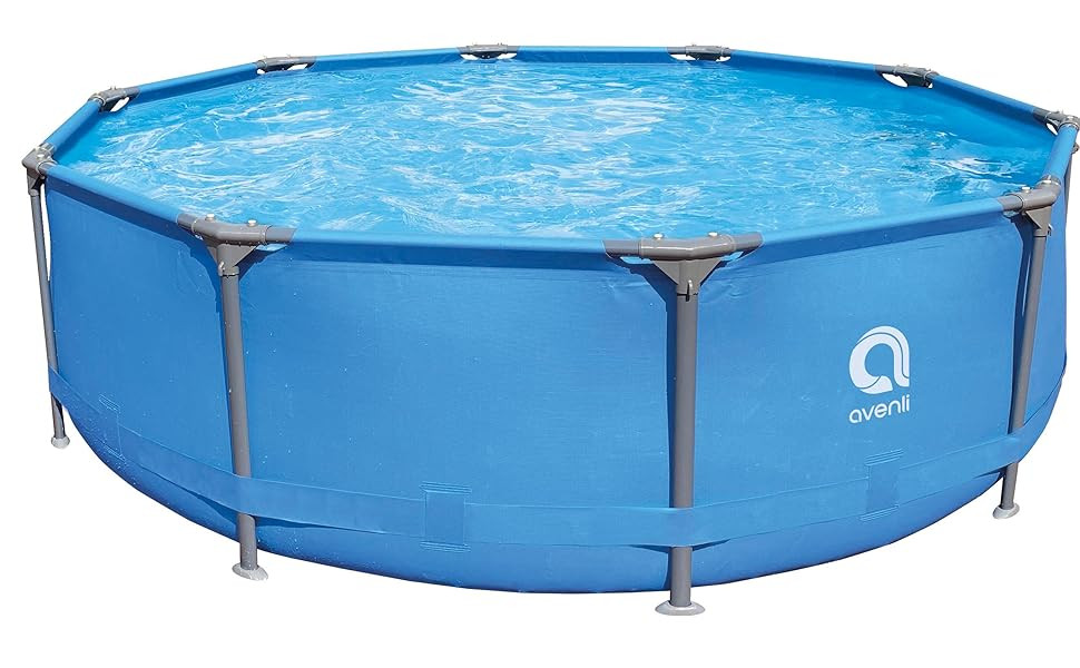 Jilong Avenli Jilong Avenli Frame Plus Round Pool - 305×76cm | 12015 - Sports & Outdoors - Lebanon