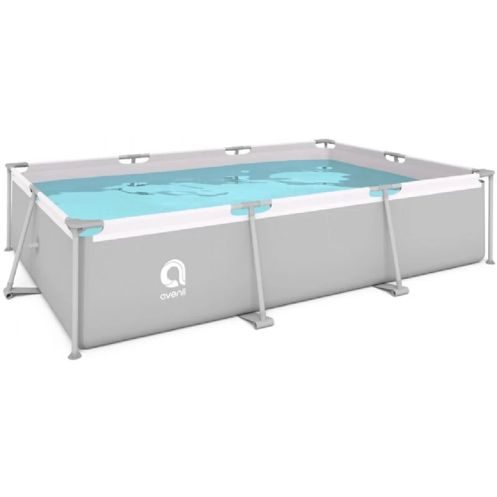 Jilong Avenli Jilong Avenli Rectangular Grey Frame Pool 300x207x65cm - Sports & Outdoors - Lebanon