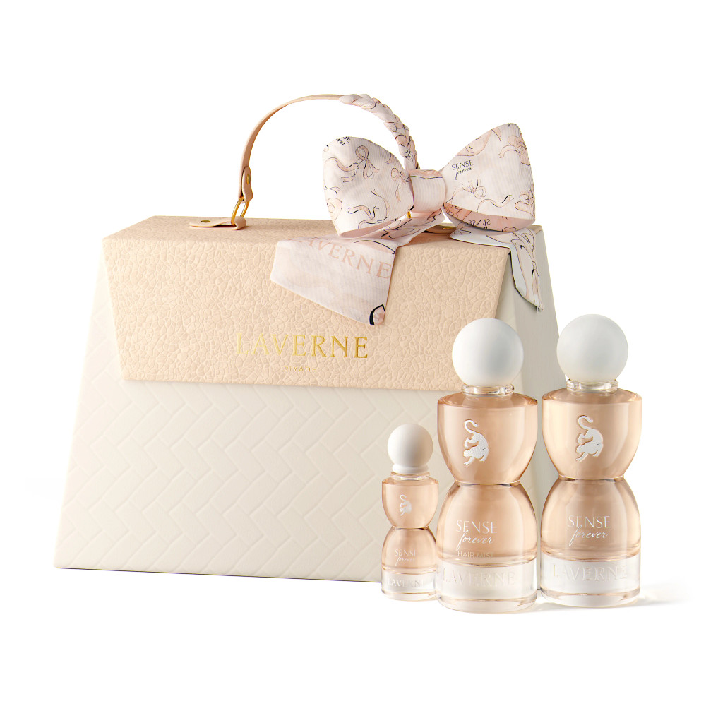 Laverne Laverne Sense Forever EDP 75ML + Hair Mist 75ML + EDP 10ML + EDP 2ML Set - Beauty & Personal Care - Lebanon