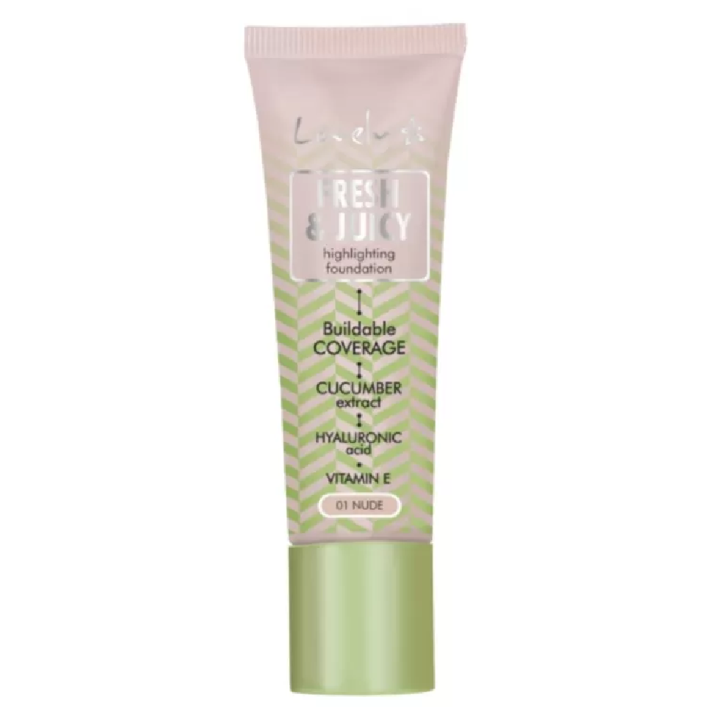 Wibo Wibo Lovely Fresh & Juicy Fluid Foundation - Shade 1 - Beauty & Personal Care - Lebanon